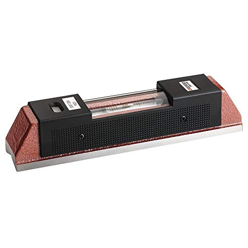 FACOM - Niveau Droit Professionnel de Haute Précision - 3067.2 - Niveau à Bulle Compact de 20 cm Facile à Ranger - en Fonte - Antiglisse - Livrés en Coffret Bois avec Certificat de Conformité