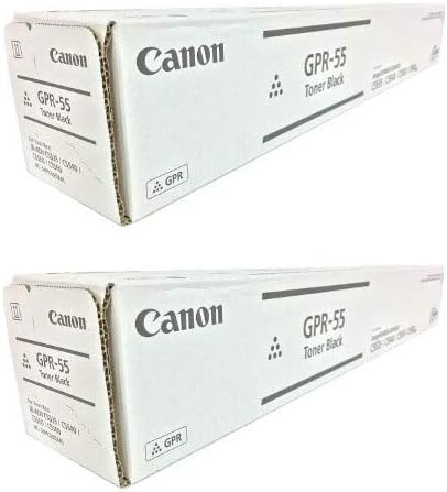 0481C003 GPR55 OEM Toner Cartridge 2 Pack, 69000 Page-Yield Per Ctg, Black
