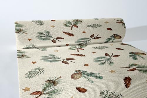 Mank Airlaid Tischläufer Pinea 40 cm x 24 m 1 Stück – Premium...