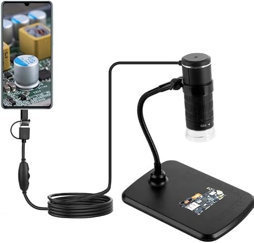 An104 1000X 3 In 1 Digital Microscope With Helical Tube Bracket