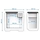 Mobicool MCF60, elektrische Kompressor-Kühlbox, 58 l, 12/24/230 V, Mini-Kühlschrank für Auto, LKW, Boot, Reisemobil und Steckdose