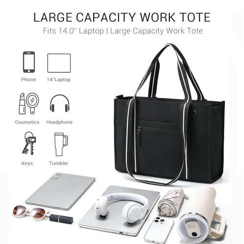 Bolso Tote ACUARIO para mujer con bolsillos miniatura 6