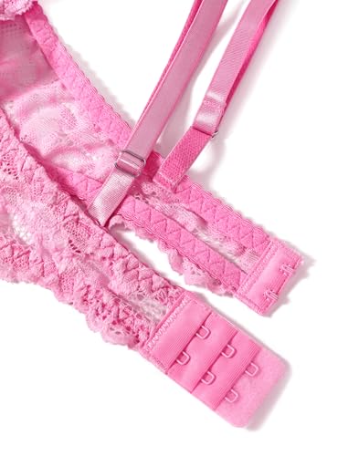 Image of Avidlove Sexy Lingerie Set for Women Lace Bra and Panty Sets Underwire Push Up Lace Lingerie Set XS-XXL