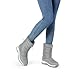 DREAM PAIRS Women's Winter Snow Boots Waterproof Lightweight Warm Fashion Mid Calf Boot DSB216-N,Light Grey,7
