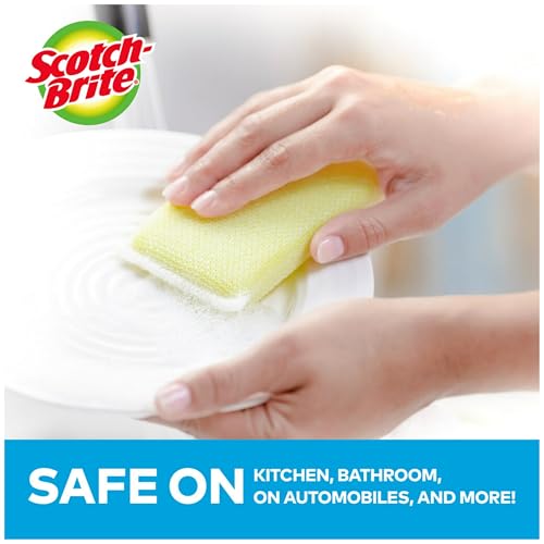 image for FH Group Scotch-Brite Dobie Pads, Dobie Sponge for All Purpose Cleanin