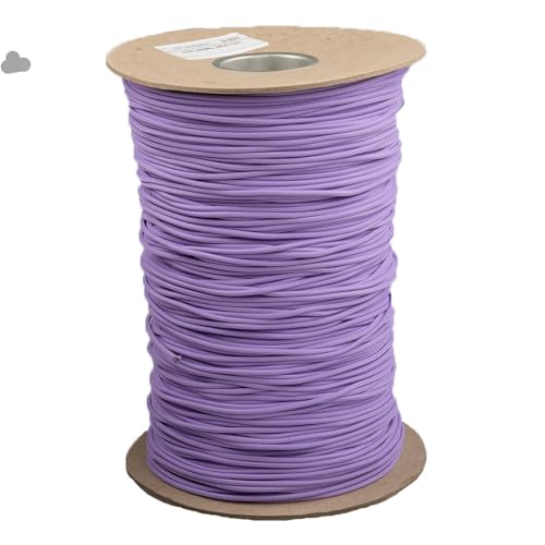 Image of Paracord Planet 275lb Paracord - 3 /32 Inch (2.38 mm) Nylon Crafting Cord with 5 Strand Inner Core - Lilac (100 ft)
