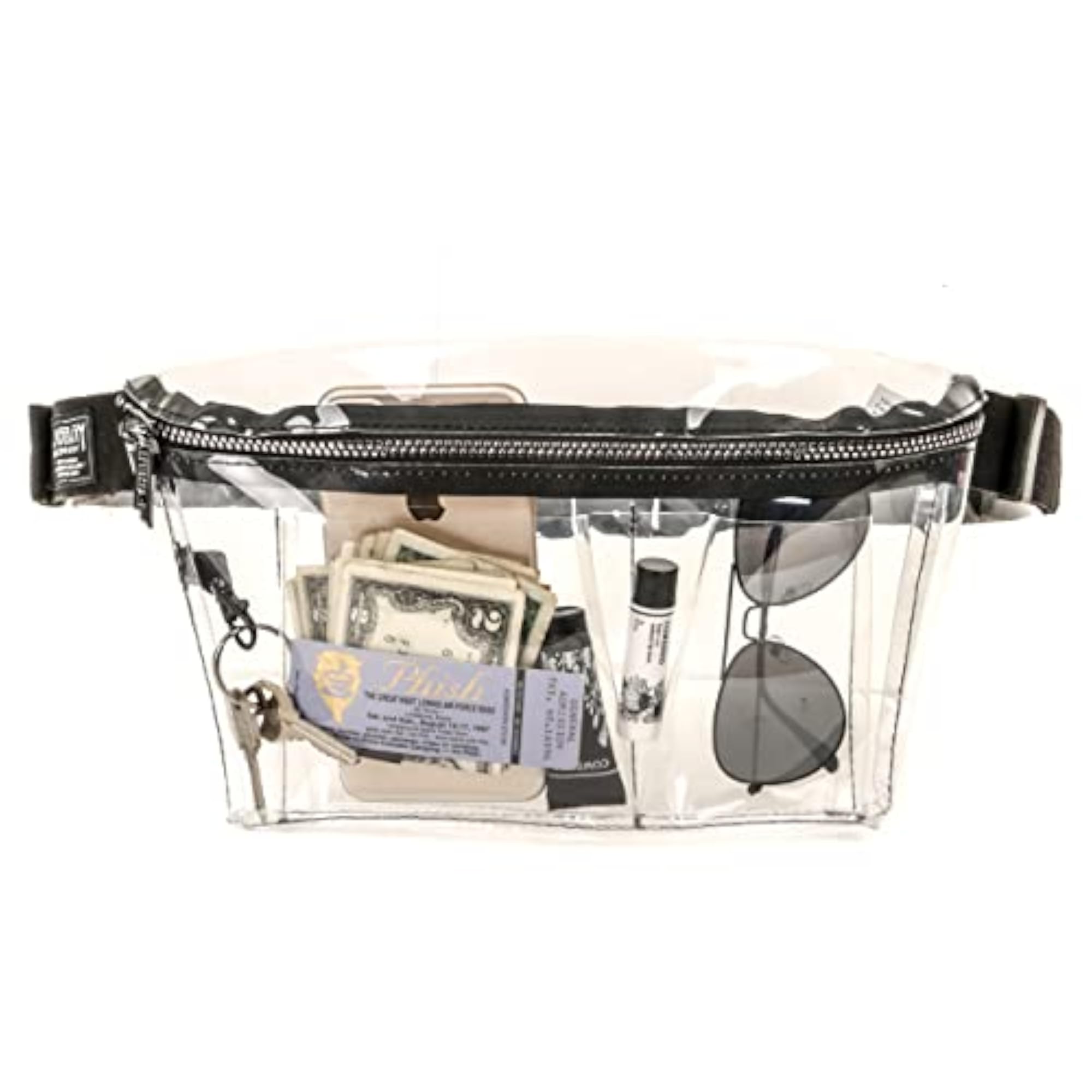 Fanny Pack CRYSTAL Clear Transparent Stadium Ready