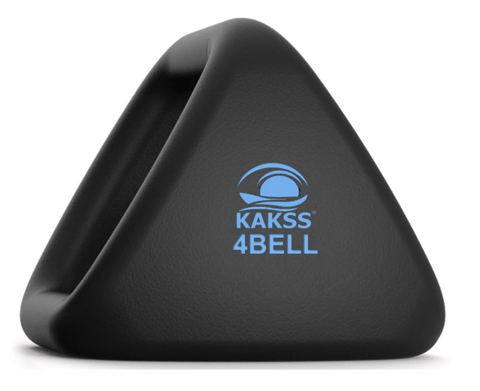 Image of Kakss 4BELL 10kg Multipurpose Gym Equipment 4-in-1 Dumbbell, Kettlebell, Push-Up Bar & Med Ball, Compact Home Workout Tool for Men & Women,(ONE PIECE)