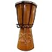 Djembe Drum Carved Bongo African inspired music also a unique gifting idea. Carver Abstract Elephant Giraffe Turtle. (12 Inch, Turtle)