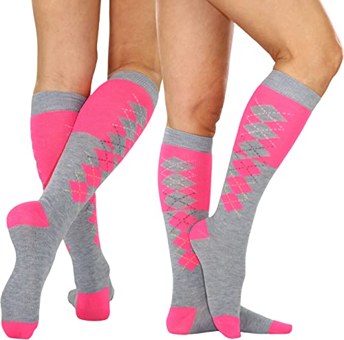 Image of ToBeInStyle Women's Pack of 6 or 12 Knee High Socks