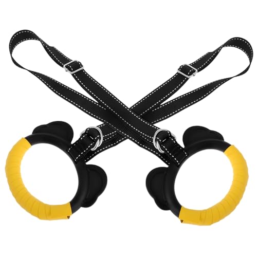 Anillas gimnásticas para niños con correas de nylon ajustables