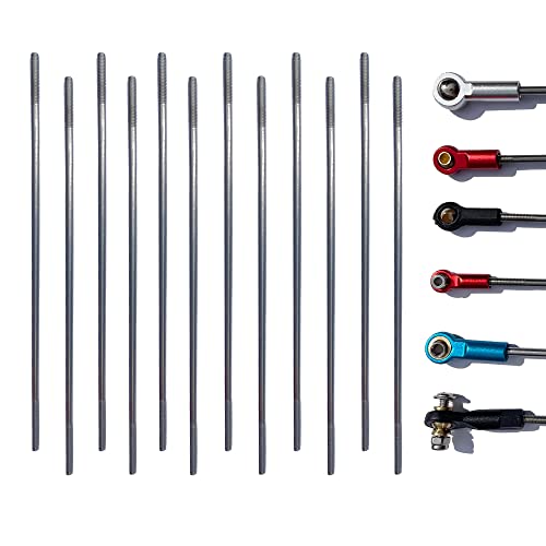 Connecteurs M3 en acier inoxydable 304 pour modélisme RC de 12 cm