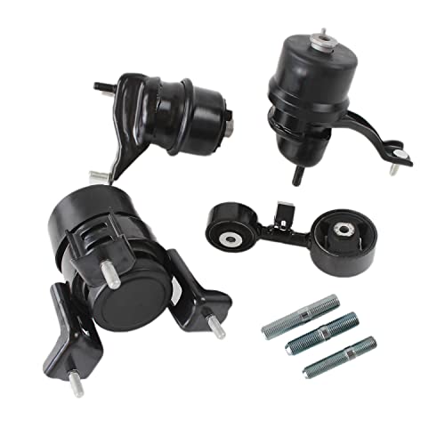 Copachi Engine Mount Set Fits For Toyota Camry 2.4L Automatic Transmission 2002-2008 After-Market Parts 1 Year Warranty, Engine Motor Mount Replace Oe A4203 A4211 A4204 A4207 #TOP3