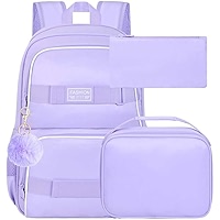 Weradar Black School Backpack For Women Men,Aesthetic College Backpack With Lots Of Pockets,Lightweight High School Bag For Teens Girls Boys,Cute Bookbag - View #8