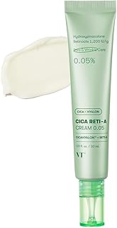 VT COSMETICS VT CICA RETI-A CREAM 0.05 – Retinolo Delicato per Pelli Sensibili, 30 ml