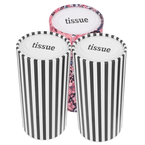 15 Peças Papel de bombeamento de cilindro facial lenço de papel presente acessórios de viagem porta