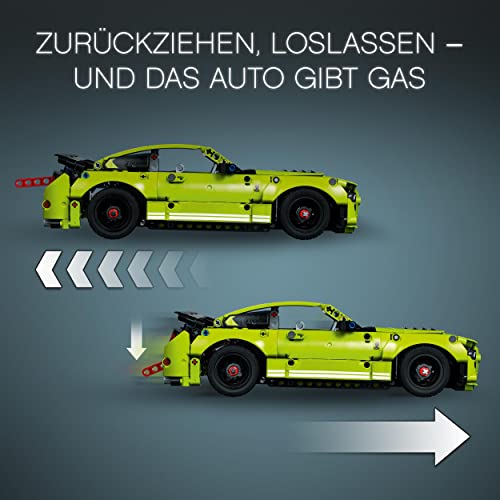 LEGO 42138 Technic Ford Mustang Shelby GT500, Modellauto-Bausatz, Spielzeugauto, Rennauto für Kinder und Teenager mit AR… – Bild 4