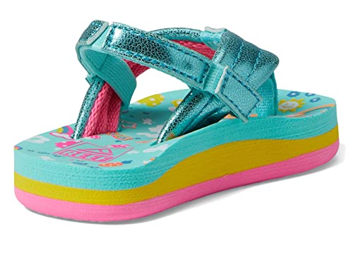 Image of REEF Girls Toddler /Little Kid Ahi Beach Flip Flop, Soft Cushion Footbed, Water Friendly
