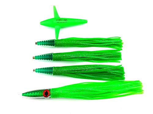 Lobo Lures 13" Green Machine Style Bullet miniatura 4