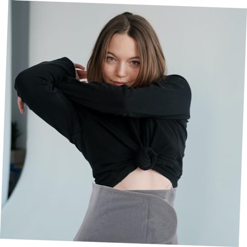 Faja lumbar para hombre y mujer, soporte y calentador para cintura miniatura 5