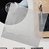 IDEANATEGRATE Pp Vinyl Record Protective Sleeves Waterproof White 50pcs Self-adhesive Outer Covers Mud Resistant for Album Sleeve Vinyl Record #5