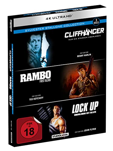 Sylvester Stallone Collection (3-Film-Edition) – 4K Blu-ray (UHD + Blu-ray Disc)