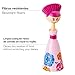 VIGAR Dolls Acrylonitrile Butadiene Styrene (ABS) Washing-Up Brush - Pink Design - 7.5 x 7.5 x 24 cm