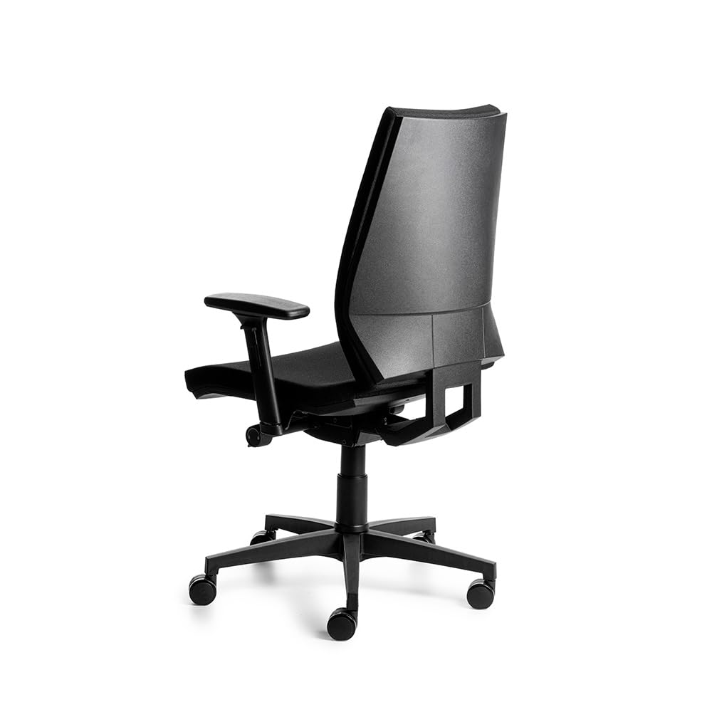 Rocada Silla Profesional 922-4 Carcasa Negra y tapizado Negro. Incluye Brazos Regulables