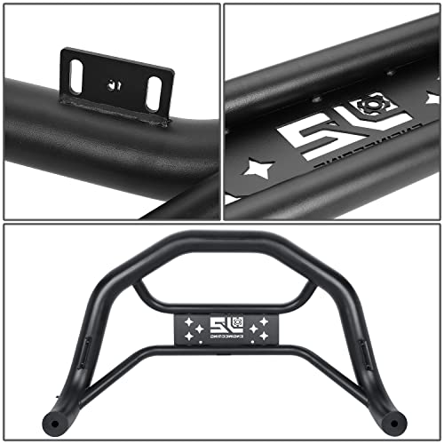 Image of J2 Engineering J2-PT-ZTL-8283 Carbon Steel Front Bumper Grill Guard Tubular Bull Bar Compatible with Dodge Ram 1500 2002-2008, Black