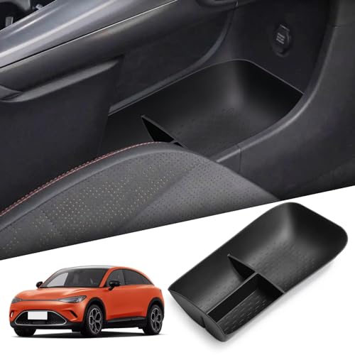 smabee Mittelkonsole Untere Aufbewahrungsbox geeignet für Smart #3 Mittelkonsole Unterer Raum Organizer Tray TPE Organizer Ordentlich Auto Innenraum Zubehör Schwarz