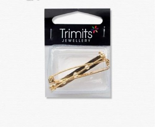 Trimits broche espalda – 38 mm dorado