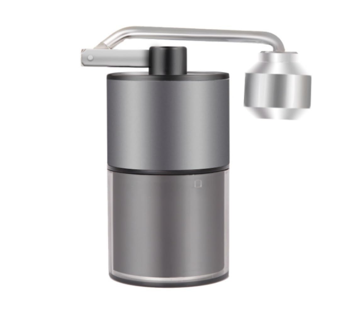 Molinillo Café Molino Cafe Molinillo De Café Manual Portátil, Molinillo De Café Pequeño Multifuncional Ajustable De Acero Inoxidable Moledor De Cafe(Blue,Silver)