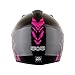 WOW Youth Kids Motocross BMX MX ATV Dirt Bike Helmet Dragon Pink + Goggles + MG Youth Pink Glove Bundle