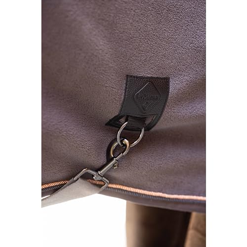 Tapis de luxe en polaire LeMieux l'élégance du Graphite