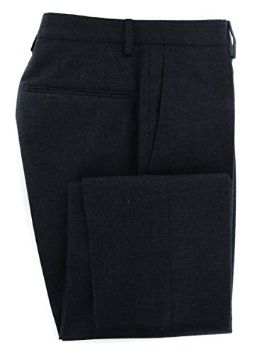 Incotex Midnight Navy Blue Solid Pants - Slim