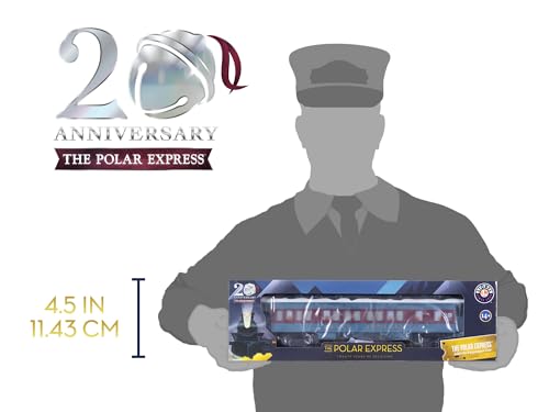 Lionel The Polar Express 20th Anniversary O Gauge Model Train Coach Car with White Roof by Lionel - Image 8