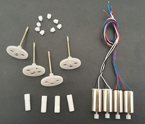 HUANRUOBAIHUO 20PCS Motor Gear Spare Part Kit Suit for Syma RC Quadcopter X5SW X5SC X5HC X5HW Drone Motor Big Gear Motor Gear Accessory Quadcopters Accessories (Color : with Plastic Gear)