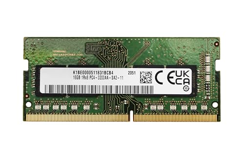 HIWi 16GB (1x16GB) MSI Modern 14 B4MW, B5M, B5SX m[gp\R DDR4 3200MHz PC4-25600 SODIMM 1Rx8 CL22 1.2v m[gubN RAM AbvO[h A