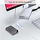 AIYEEN USB-C-Buchse-zu-Buchse-Koppler (2er-Pack), USB4.0-Typ-C-Anschluss, 40 Gbit/s, 140 W, Datenübertragungsanschluss, Schnellladung, Typ C OTG für iPhone 15, PC, Laptop, Tablet, Telefon
