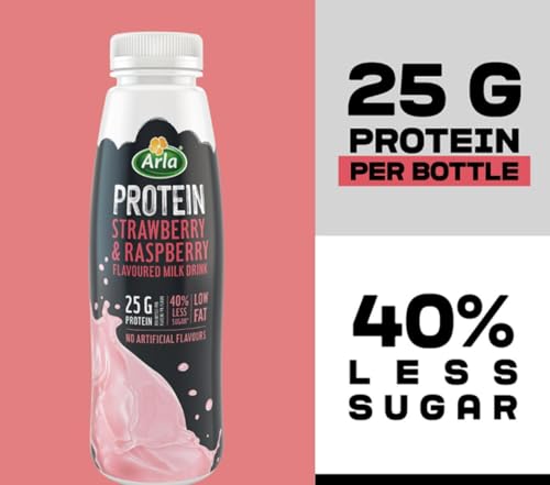 Priceless Discounts Online Strawberry Protein Milkshake 482ml (Pack of 8) Breakfast Protein Shake Post Workout Recovery Drink Protein | Protein Drinks Ready To Drink | Protein Shake Strawberry - Image 4