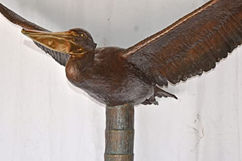 Estatua de Bronce de Pelícano a Tamaño Real miniatura 6