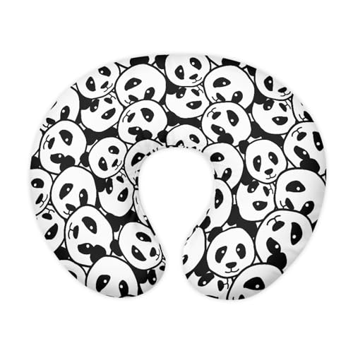 Image of Mintulipy Panda Printed Nursing Pillow Cover Slipcover for Breastfeeding Pillows, Panda Soft and Comfortable Fits On Standard Infant Nursing Pillows Quick-Dry Fabric