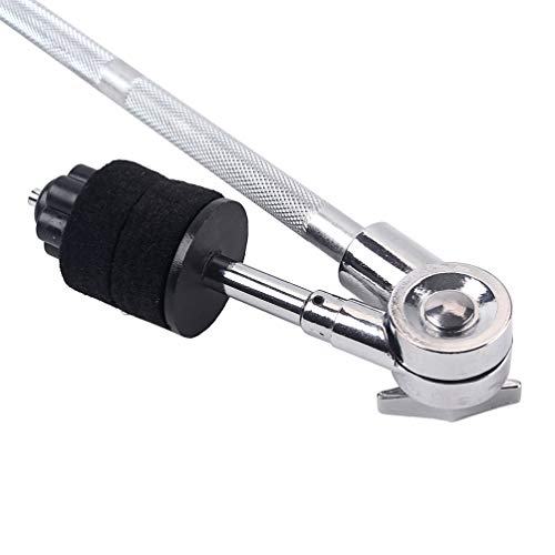 SUPVOX abrazadera de soporte para montaje de platillo largo con brazo de platillo y soporte para bombo para instrumentos de percusión - Plata (WC52) miniatura 4