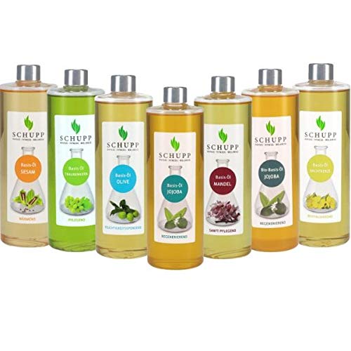 Schupp Basis revitalisierendes Basis Massageöl | Nachtkerze | 500 ml