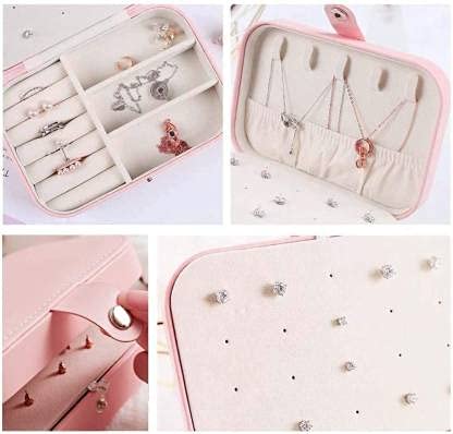 Kalitus Leather Mini Jewelry Travel Case Multicolor - Image 2