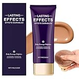 Miracle De Paris Body Coverage Perfector, Miracle De Paris Leg Makeup, Waterproof All Over Complexion With Brush,Tattoo Cover Up Blemish, Spot, Scars, Long Lasting Wear (Natur)