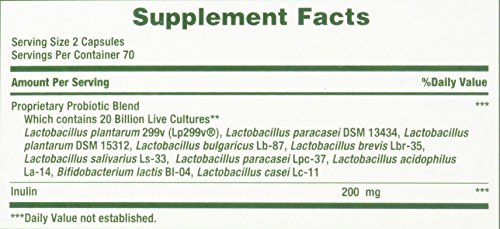 Image of Nature's Bounty Ultra Strength Probiotic 10, 140 Capsules