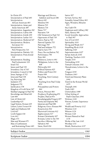 Dictionary of Paul and His Letters: A Compendium of Contemporary Biblical Scholarship