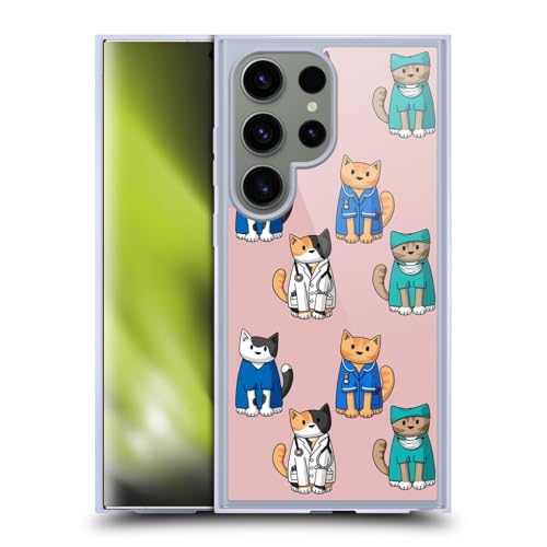 Coque Samsung Galaxy S24 Ultra compatible MagSafe gel antichoc Beth Wilson Chats Doodle