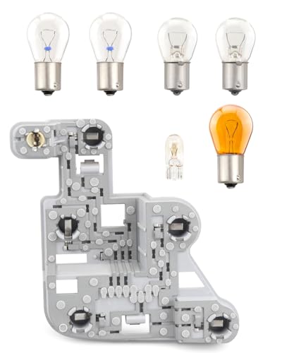 Hulyxayfave Rear Left Driver Side Tail Light Lamp Bulb Socket Holder Fir for Mercedes Benz W204 C-Class C250 C300 C350 C63 AMG 2008-2012 2014-2015, Replace 204-820-15-00 2048201500